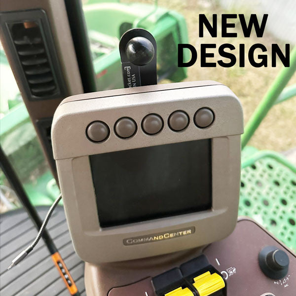 Phone Holder for John Deere 9670, 9770, 9870 STS, S550 Combine and CS690, CP690, cotton pickers.
