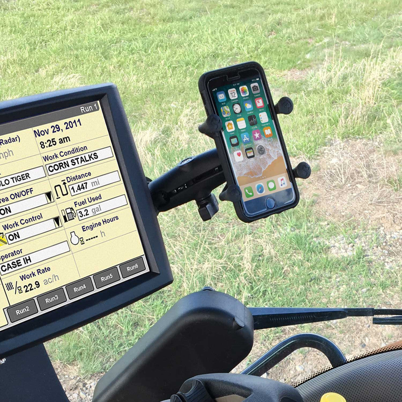 AFS Pro 700 Phone Holder Kit Case IH Monitor