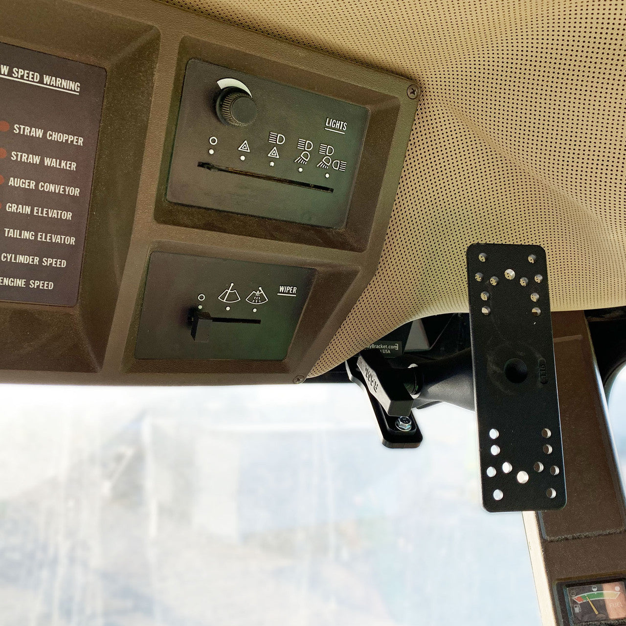 Monitor Mount for a 00-Series, 10-Series, 50-Series John Deere Combine Cab