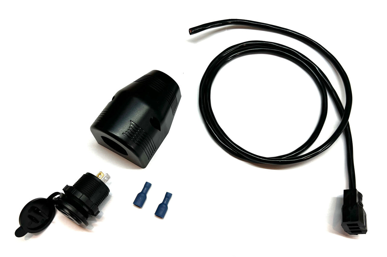 USB & USB-C Power Socket Kit with 3-Pin John Deere Harness