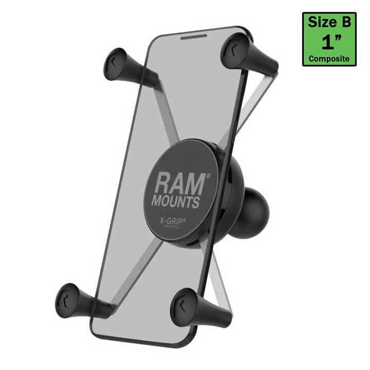 RAM-HOL-UN10BU RAM® X-Grip® Large Phone Holder with Ball - B Size