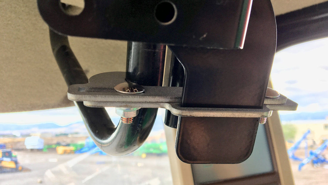 Stabilizer Clamp for Loose Monitor Bracket | John Deere 60 & 70 Series Combine