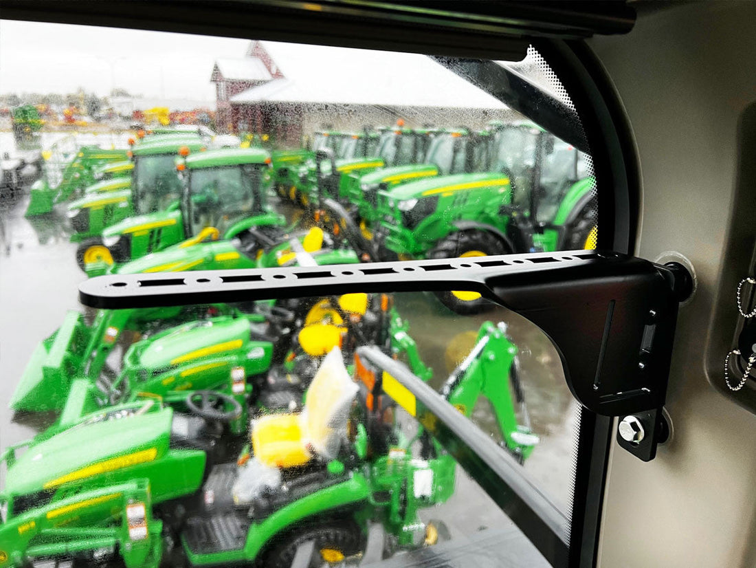 Maximize Visibility and Versatility with This Side Window Mounting Bar for John Deere® Tractors
