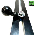 1" Size B Ram Mount Ball for slotted side window bracket in John Deere®