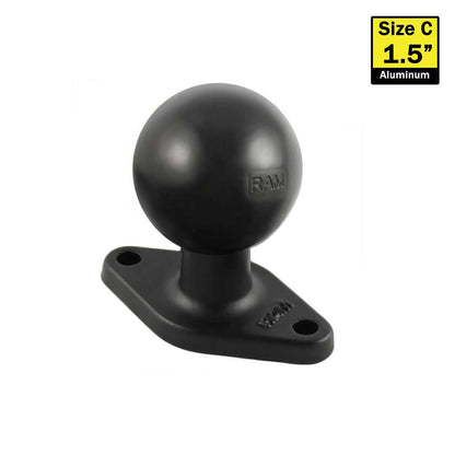 1.5" C Size RAM Ball Diamond Base RAM-238U