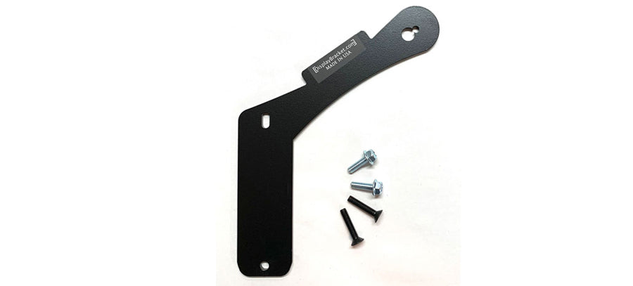 Base bracket with mounting hardware