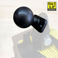 For John Deere Round Baler Monitor with existing monitor bracket - 1.5" C Size Ball