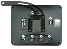 Phone holder mounting kit for Ag Leader Display with 4 bolt pattern monitor