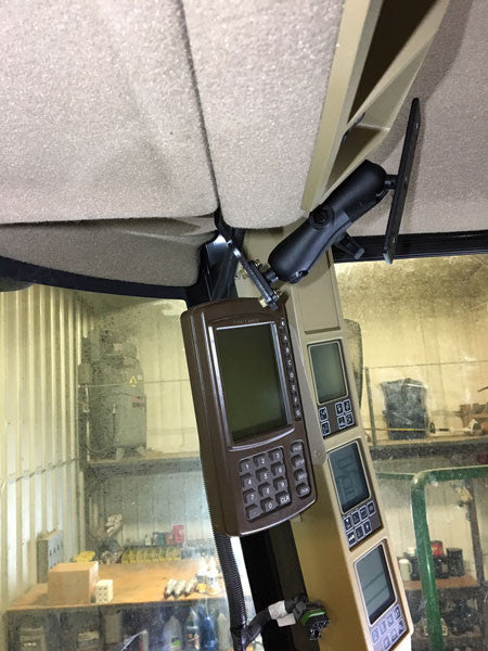 john deere combine monitor mounting brackets