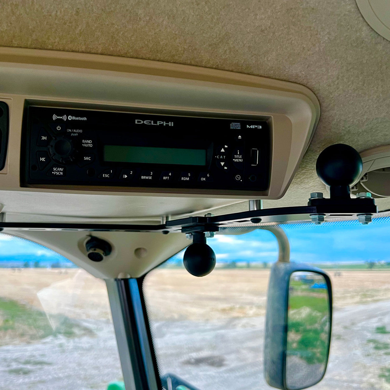 S-Series or X-Series Combine Monitor Bracket | Aftermarket Replacement for a John Deere BPF10277 or BPF11186