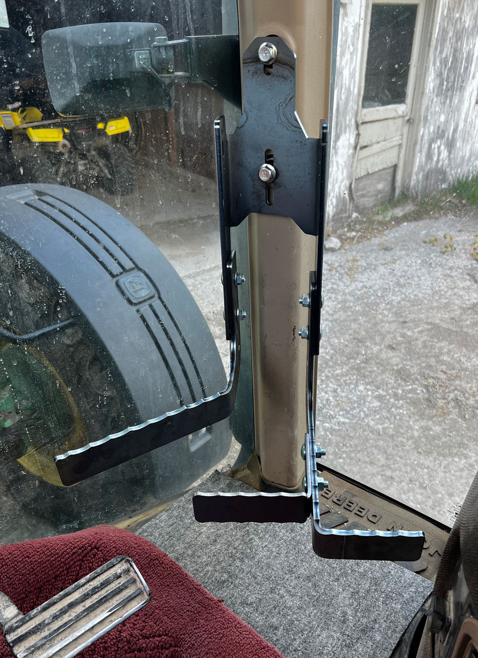 Footrest pegs for John Deere 10, 20, 30-Series Tractor Cab