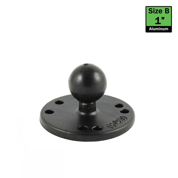 1" Size B Ball 2-7/16" Round Diameter Base RAM-B-202U