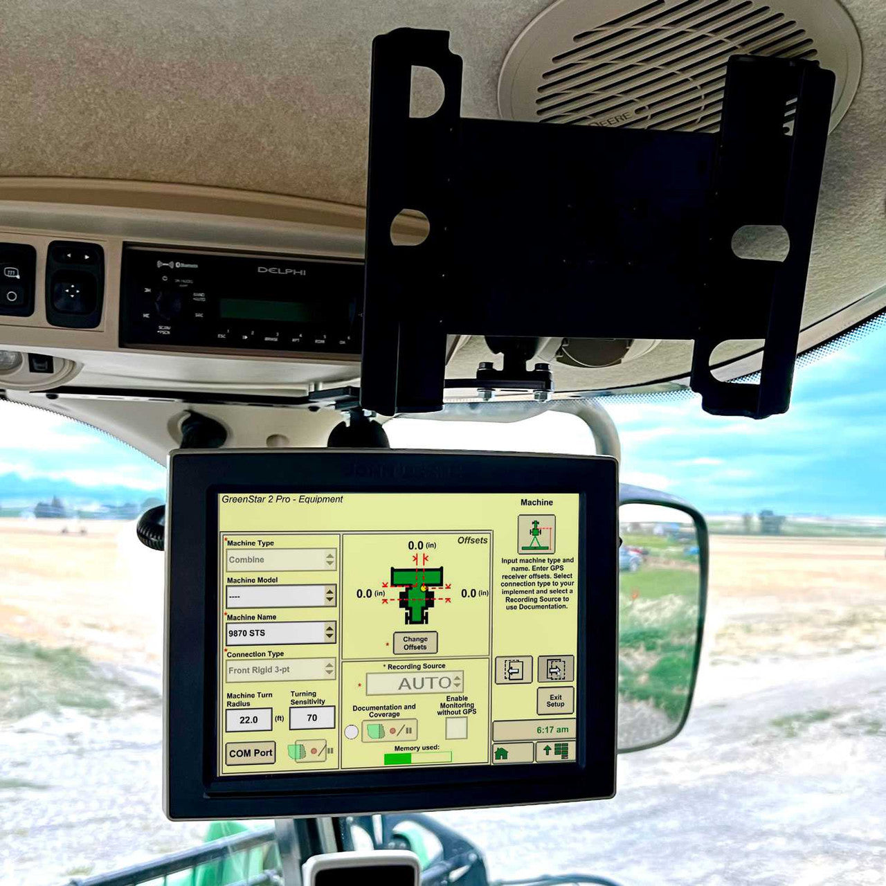 S-Series or X-Series Combine Monitor Bracket | Aftermarket Replacement for a John Deere BPF10277 or BPF11186