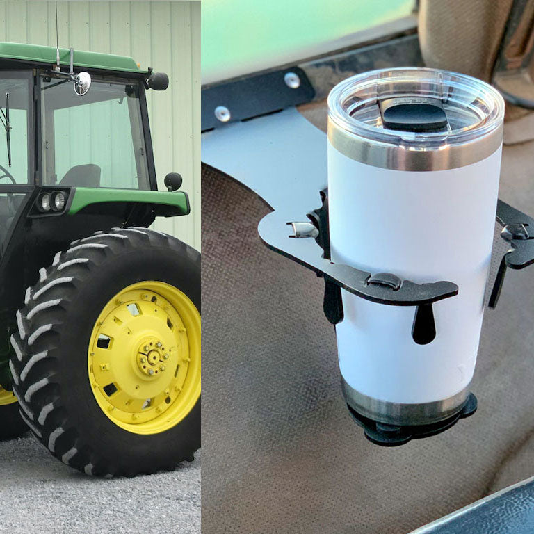 Cup Holder for John Deere Sound Gard Cab | 30-Series to 60-Series