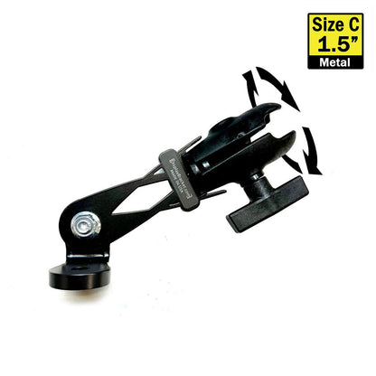 6.25" Metal Swivel DB MaxLoad (Load Rating: 10 lbs)