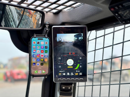 Phone Holder for New Holland Skid Steer