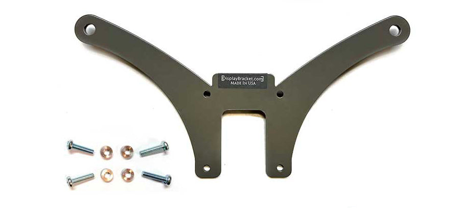 Base bracket with mounting hardware