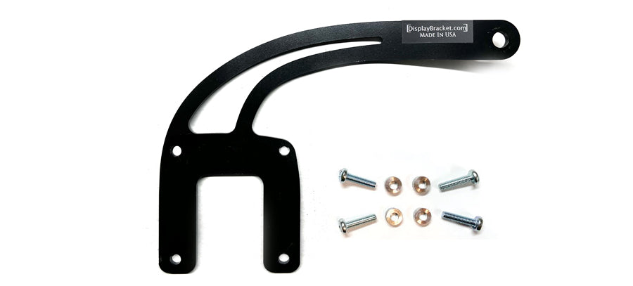 Base bracket with mounting hardware