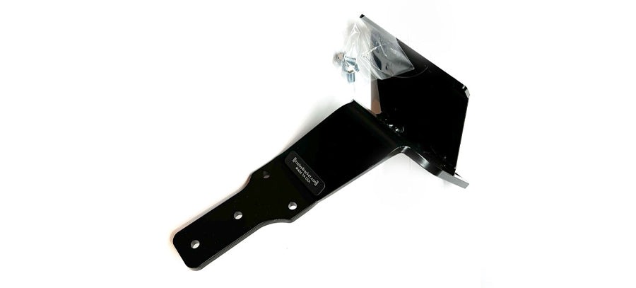Base bracket with mounting hardware